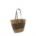Bolso Tote De Hombro Rafia